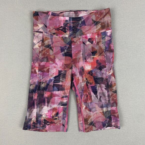 Lululemon Women Size 6 On Pace High Rise Short 10" Sun Dazed Multi Pink Training - Picture 1 of 7